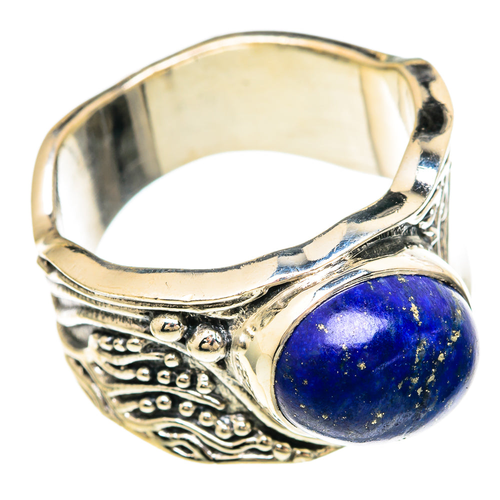 Lapis Lazuli Rings handcrafted by Anasilvercos - RING100026