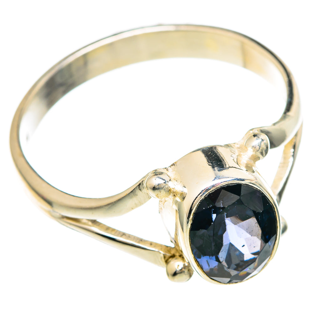 Violet Spinel Rings handcrafted by Anasilvercos - RING100029