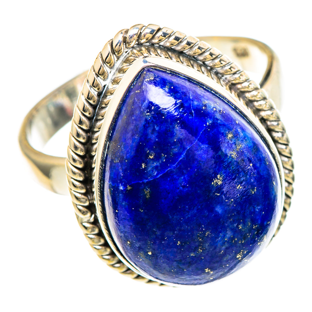 Lapis Lazuli Rings handcrafted by Anasilvercos - RING100030
