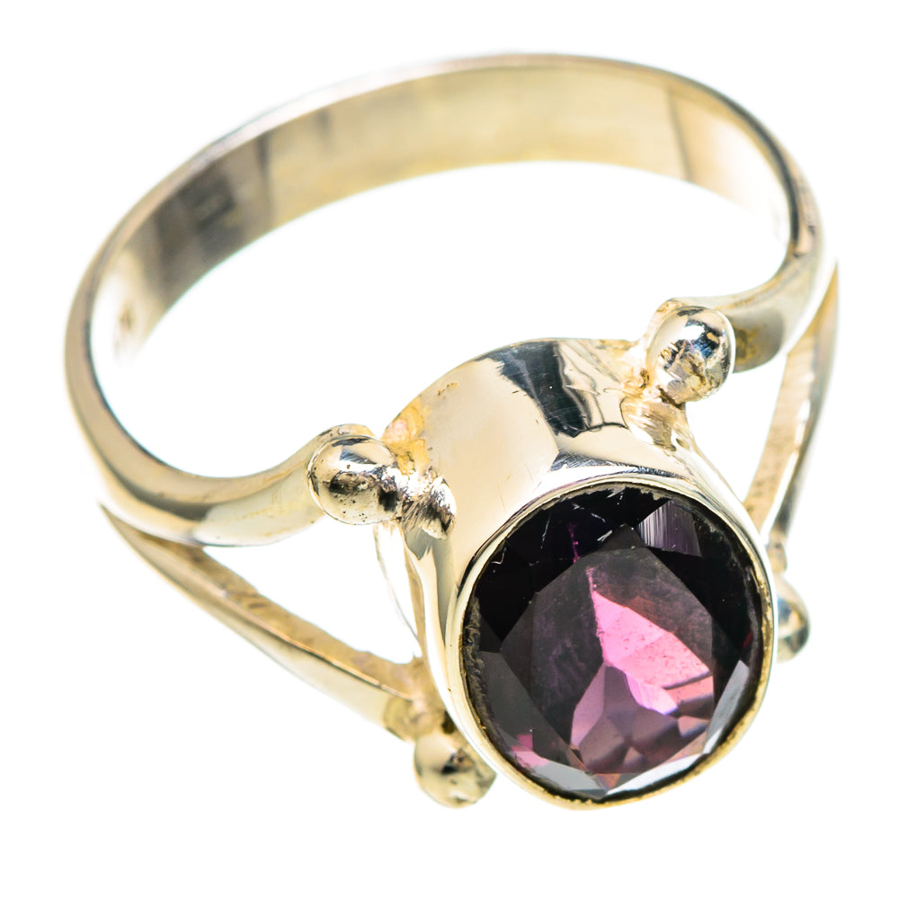 Garnet Rings handcrafted by Anasilvercos - RING100045