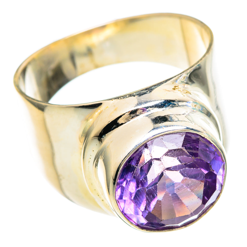 Color Change Alexandrite (lab.) Rings handcrafted by Anasilvercos - RING100054