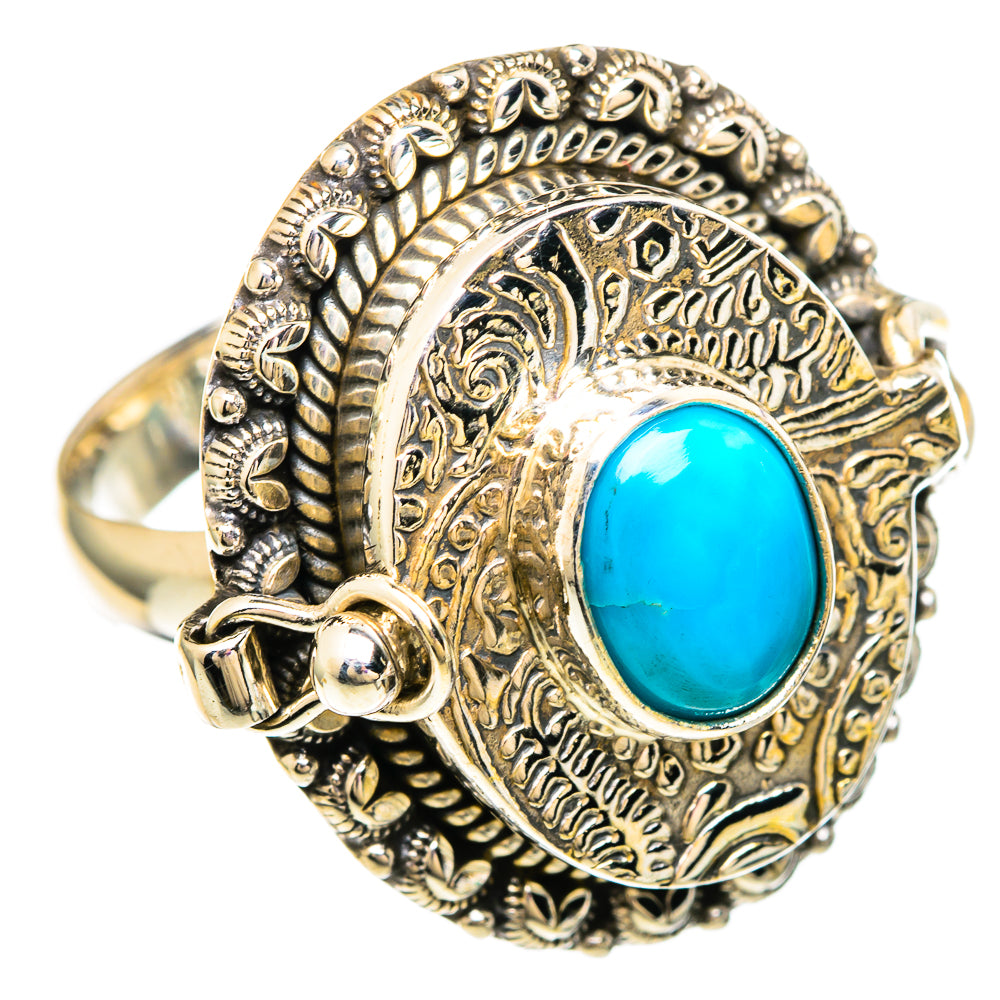 Larimar Rings handcrafted by Anasilvercos - RING100070