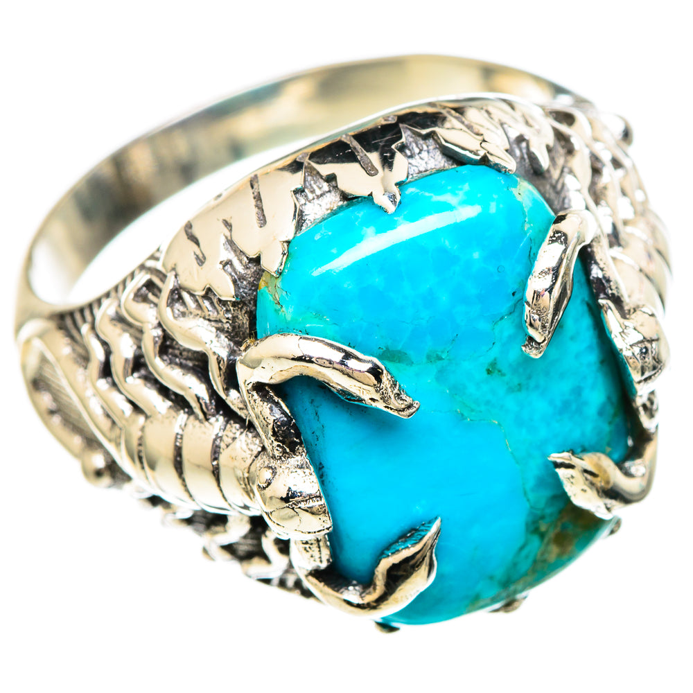 Turquoise Rings handcrafted by Anasilvercos - RING100072