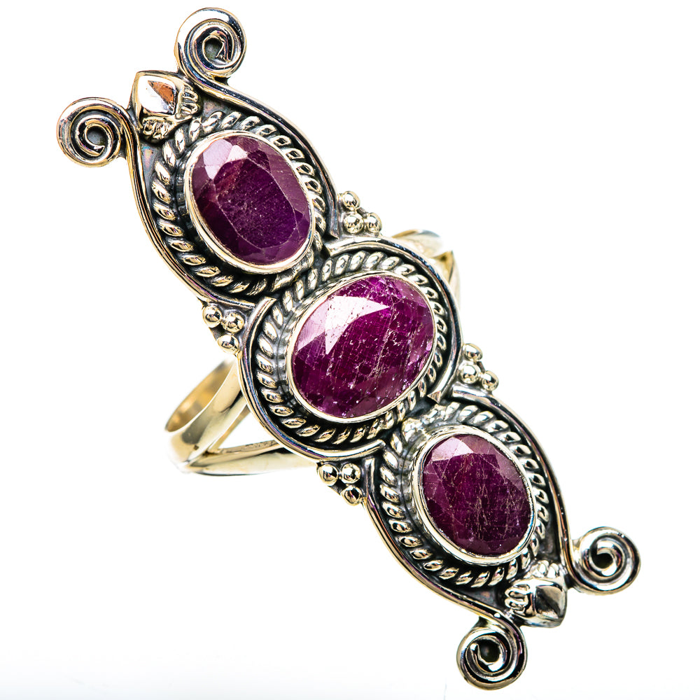 Ruby Rings handcrafted by Anasilvercos - RING100093 - Photo 2