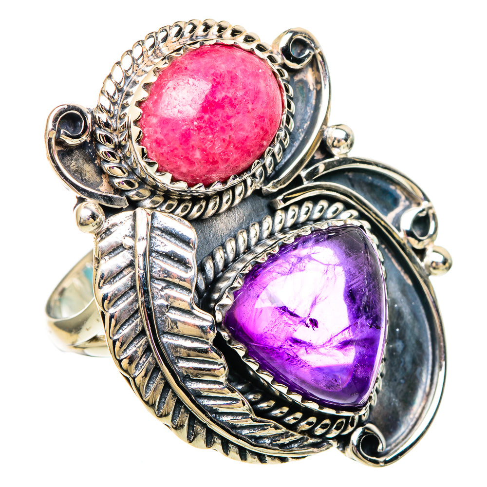 Amethyst Rings handcrafted by Anasilvercos - RING100105