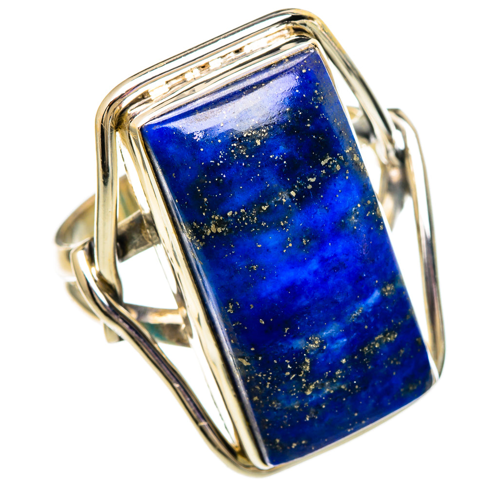 Lapis Lazuli Rings handcrafted by Anasilvercos - RING100107