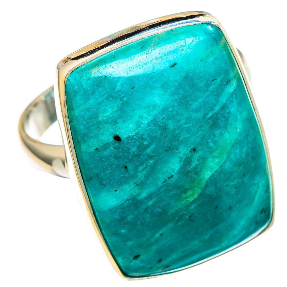 Amazonite Rings handcrafted by Anasilvercos - RING100120