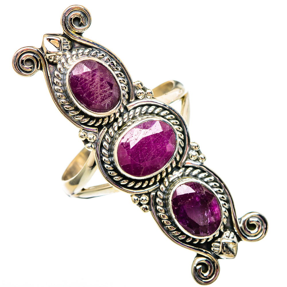Ruby Rings handcrafted by Anasilvercos - RING100128 - Photo 2