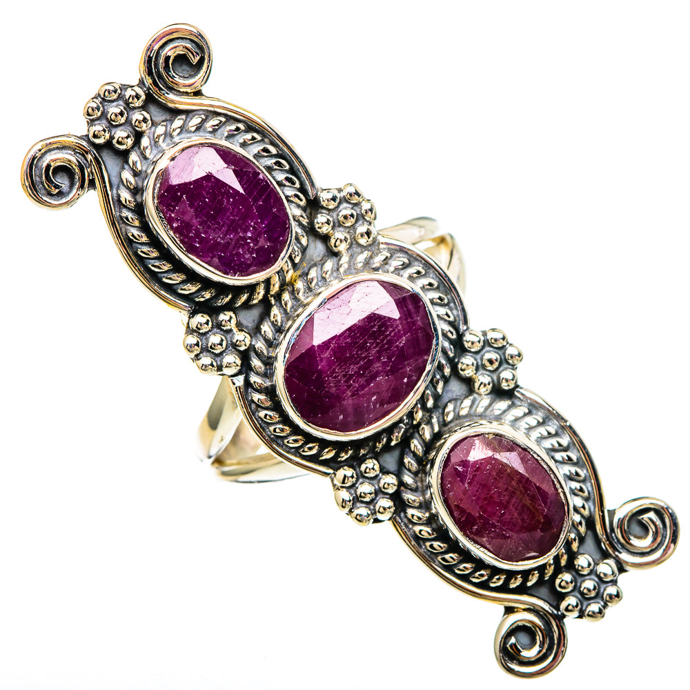 Ruby Rings handcrafted by Anasilvercos - RING100129 - Photo 2