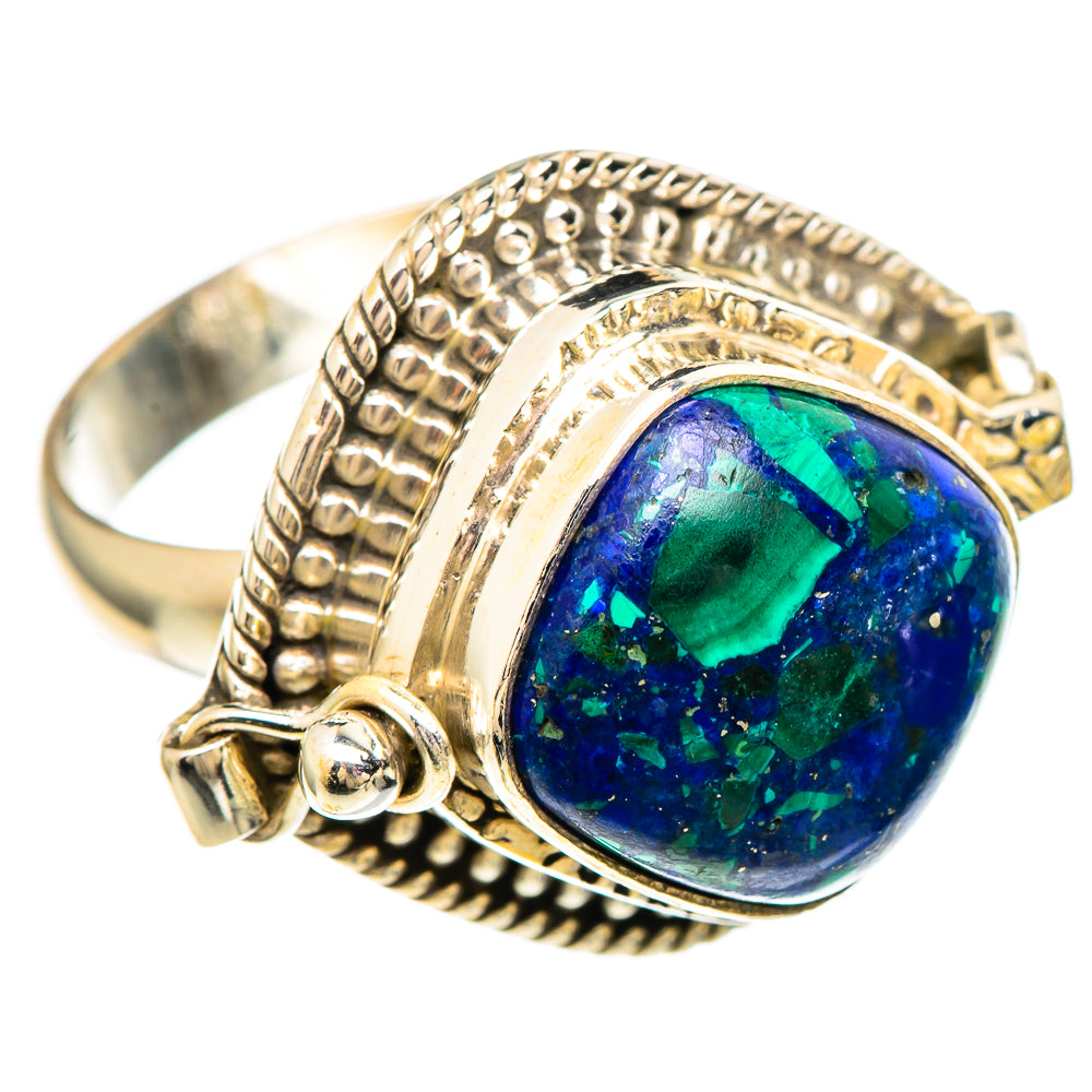 Azurite Rings handcrafted by Anasilvercos - RING100142