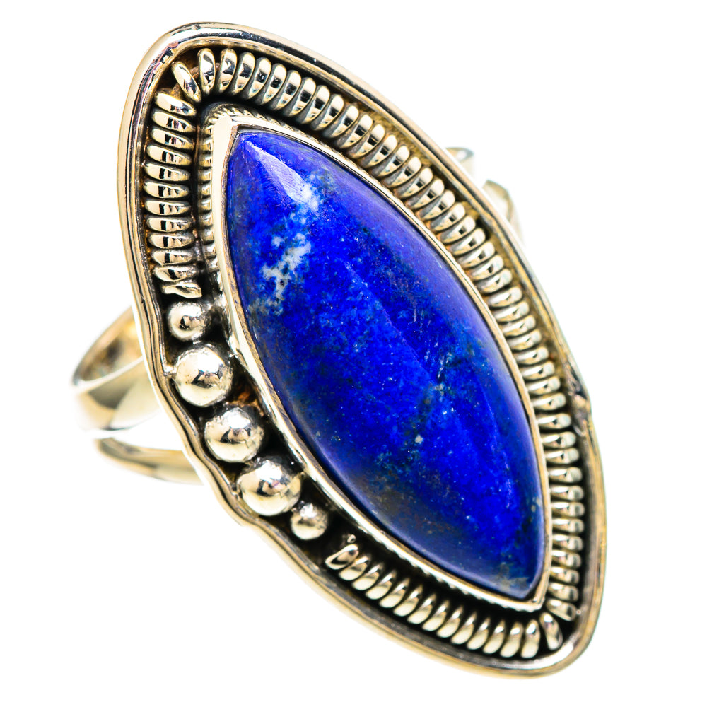 Lapis Lazuli Rings handcrafted by Anasilvercos - RING100148