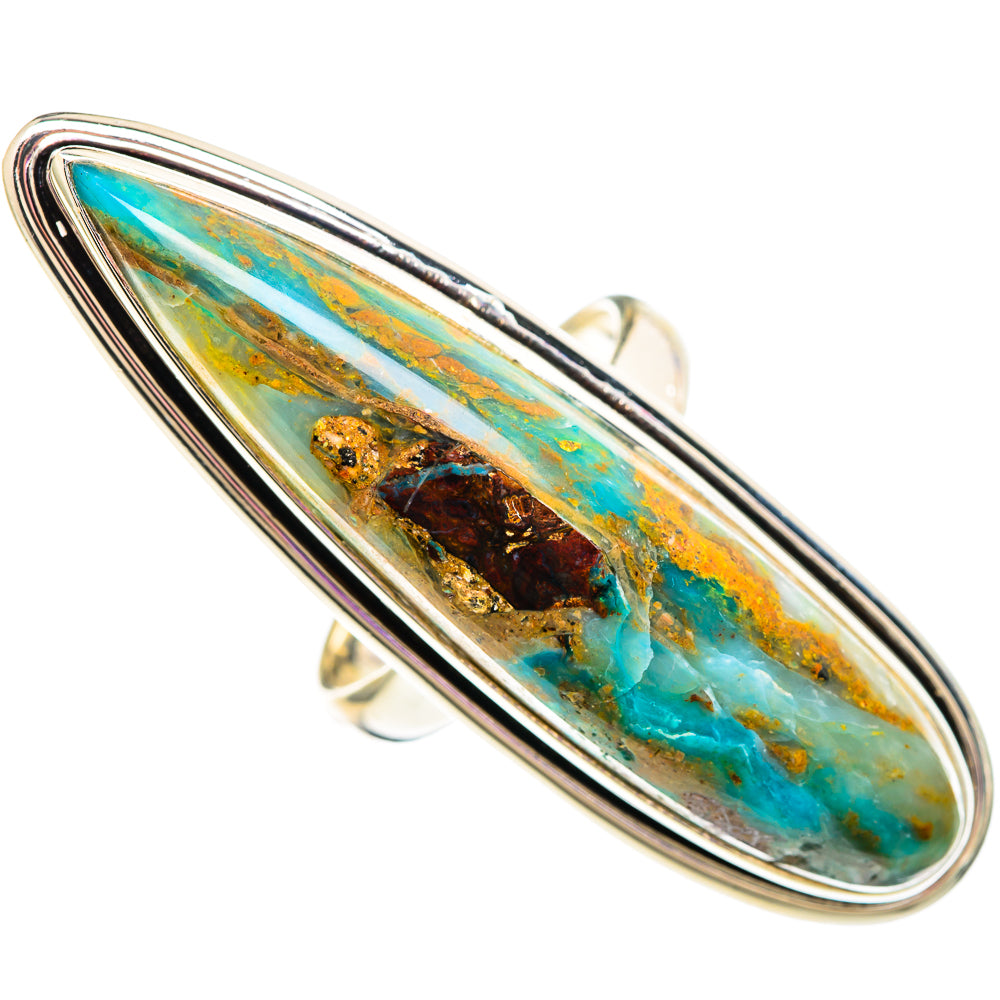 Peruvian Opal Rings handcrafted by Anasilvercos - RING100149