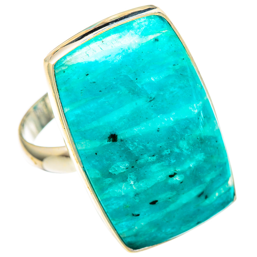 Amazonite Rings handcrafted by Anasilvercos - RING100151