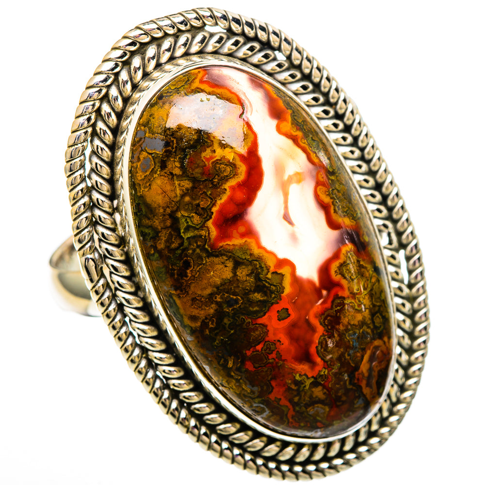 Moroccan Agate Rings handcrafted by Anasilvercos - RING100160