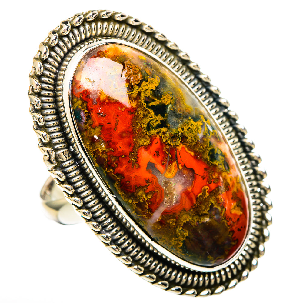Moroccan Agate Rings handcrafted by Anasilvercos - RING100162