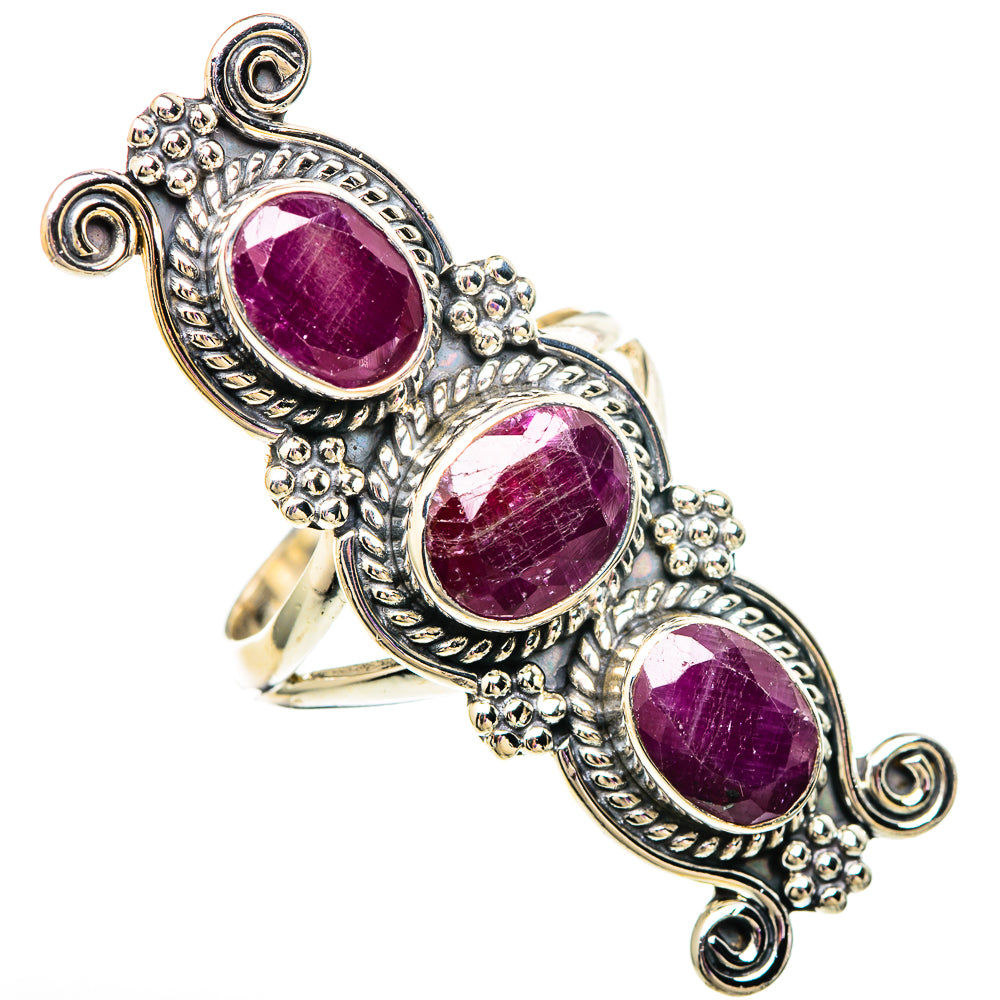 Ruby Rings handcrafted by Anasilvercos - RING100165 - Photo 2