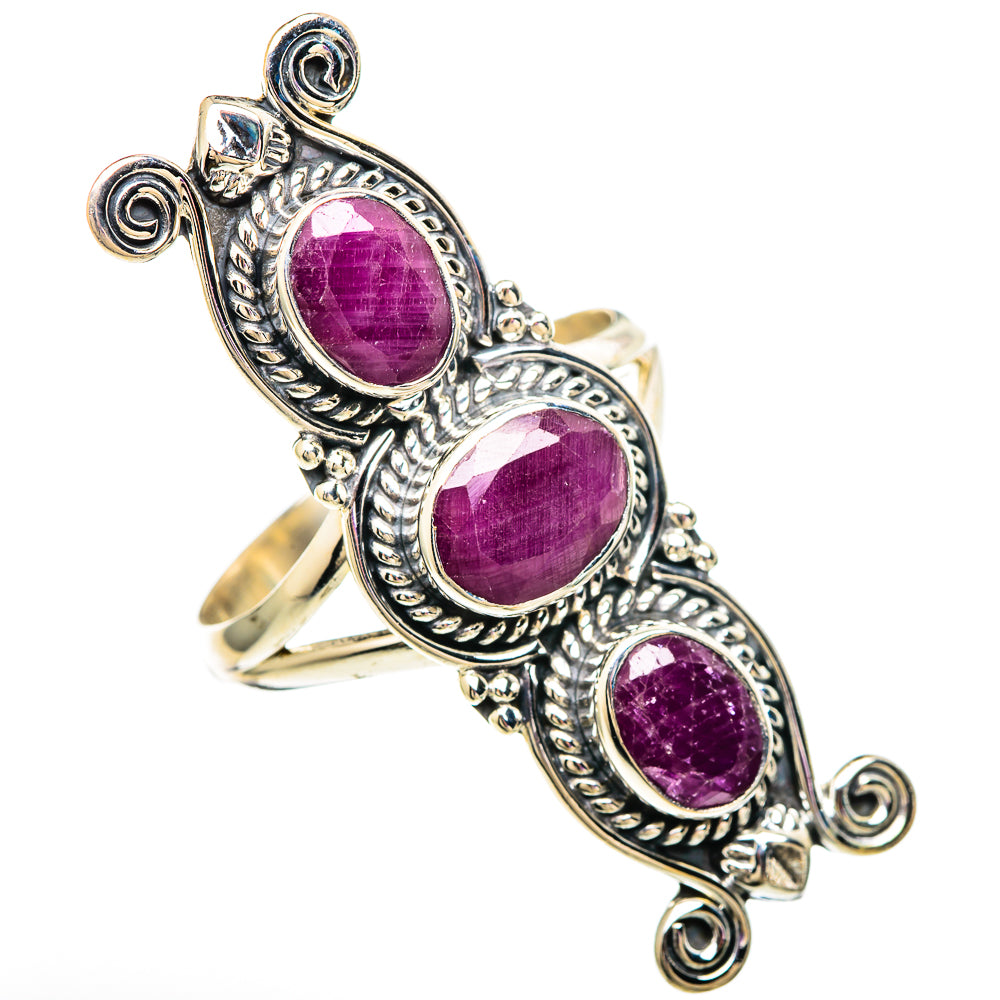 Ruby Rings handcrafted by Anasilvercos - RING100166