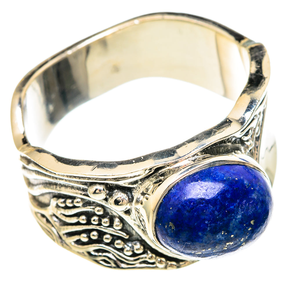 Lapis Lazuli Rings handcrafted by Anasilvercos - RING100169