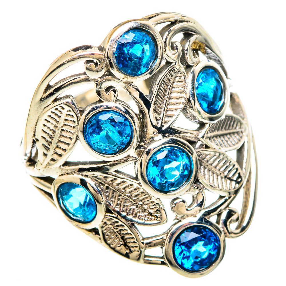 Apatite Rings handcrafted by Anasilvercos - RING100173