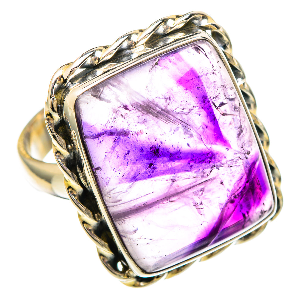 Star Amethyst Rings handcrafted by Anasilvercos - RING100191