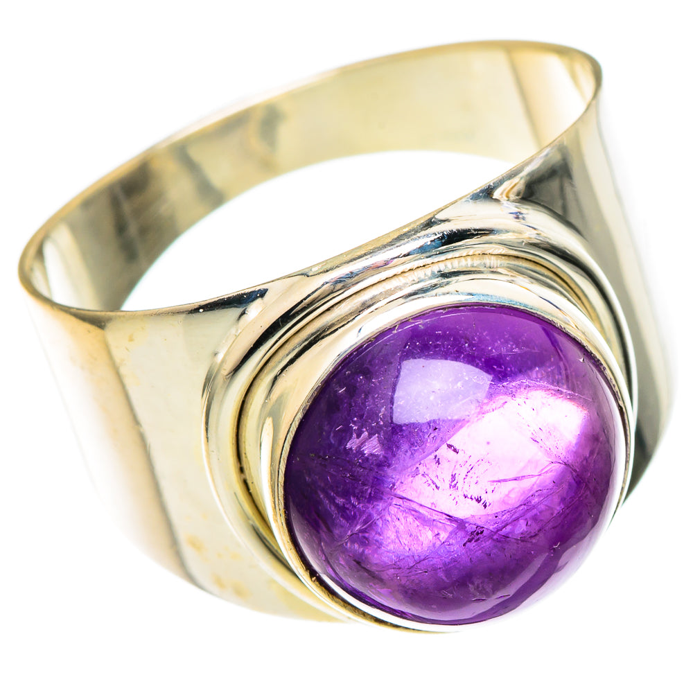 Amethyst Rings handcrafted by Anasilvercos - RING100192