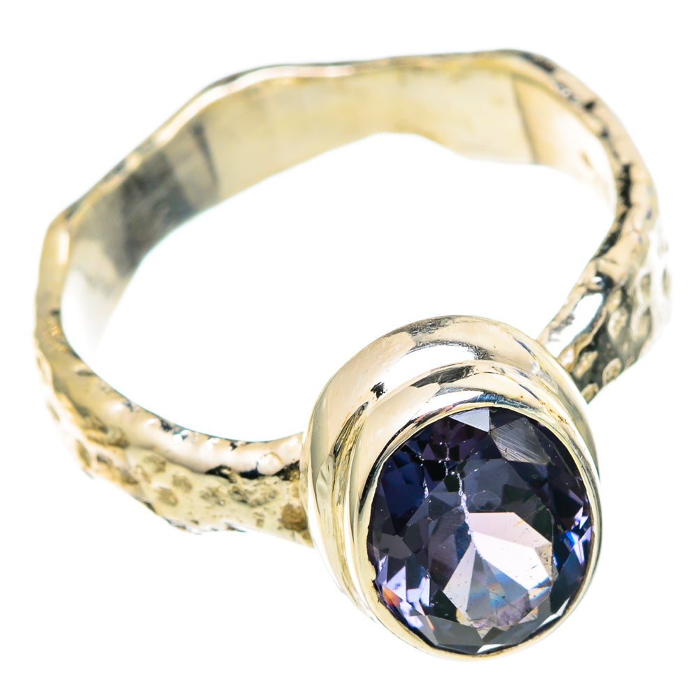 Violet Spinel Rings handcrafted by Anasilvercos - RING100193
