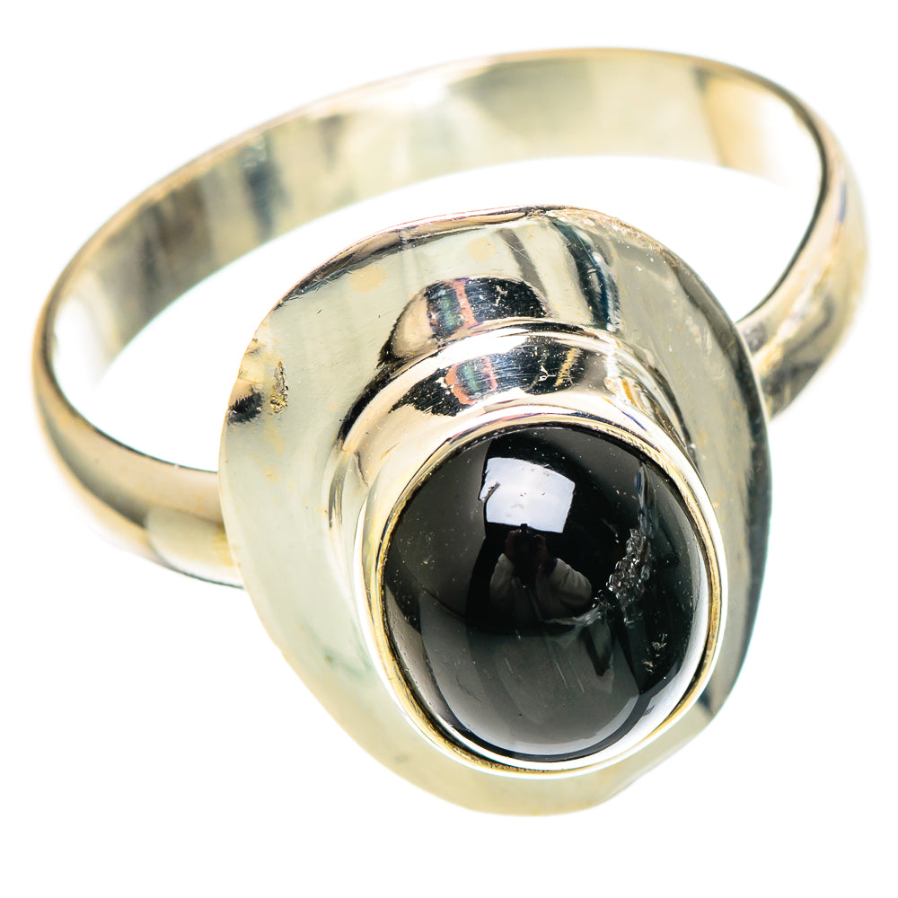 Black Onyx Rings handcrafted by Anasilvercos - RING100200 - Photo 2