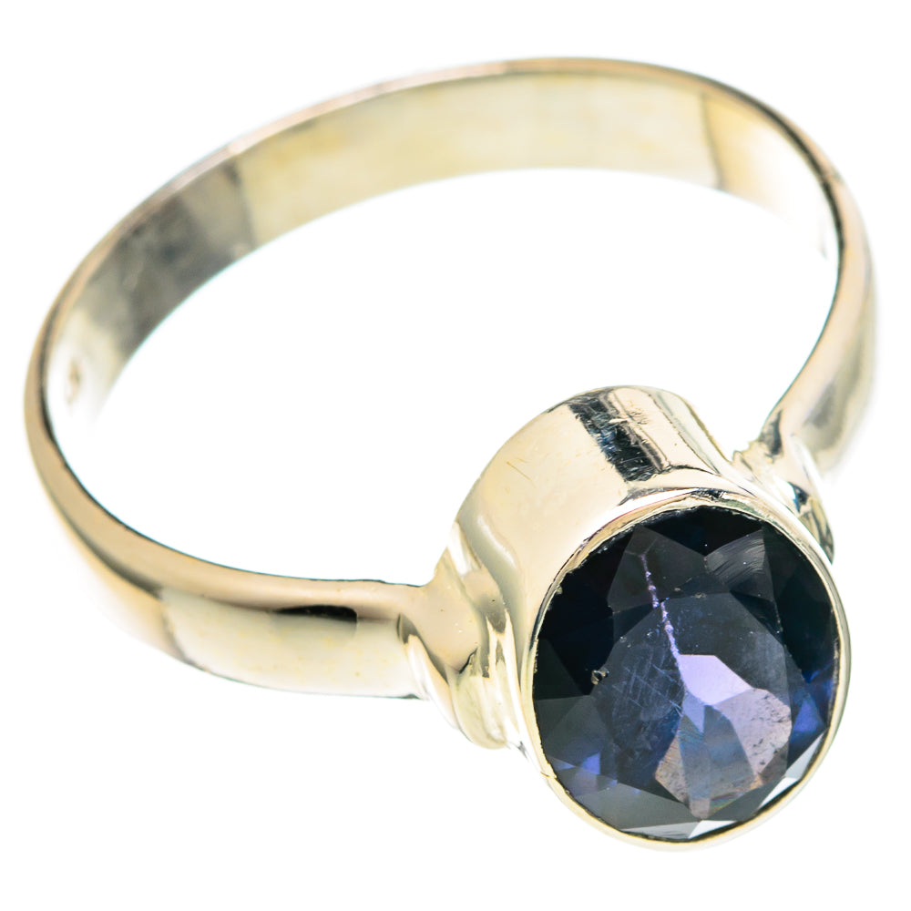 Violet Spinel Rings handcrafted by Anasilvercos - RING100202