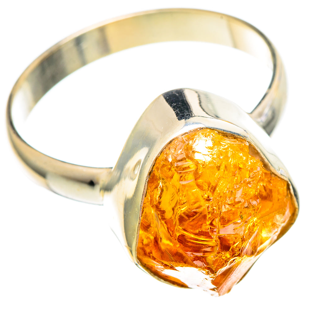 Citrine Rings handcrafted by Anasilvercos - RING100217