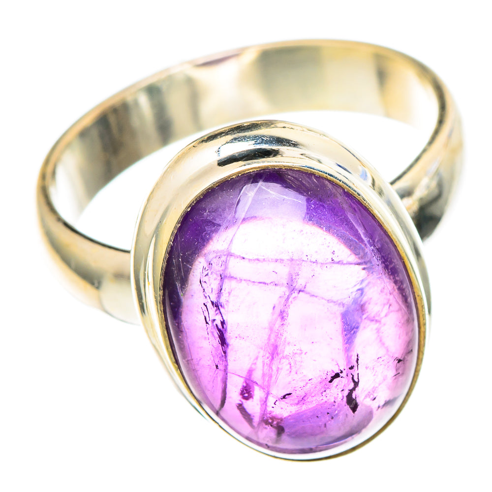 Amethyst Rings handcrafted by Anasilvercos - RING100221 - Photo 2