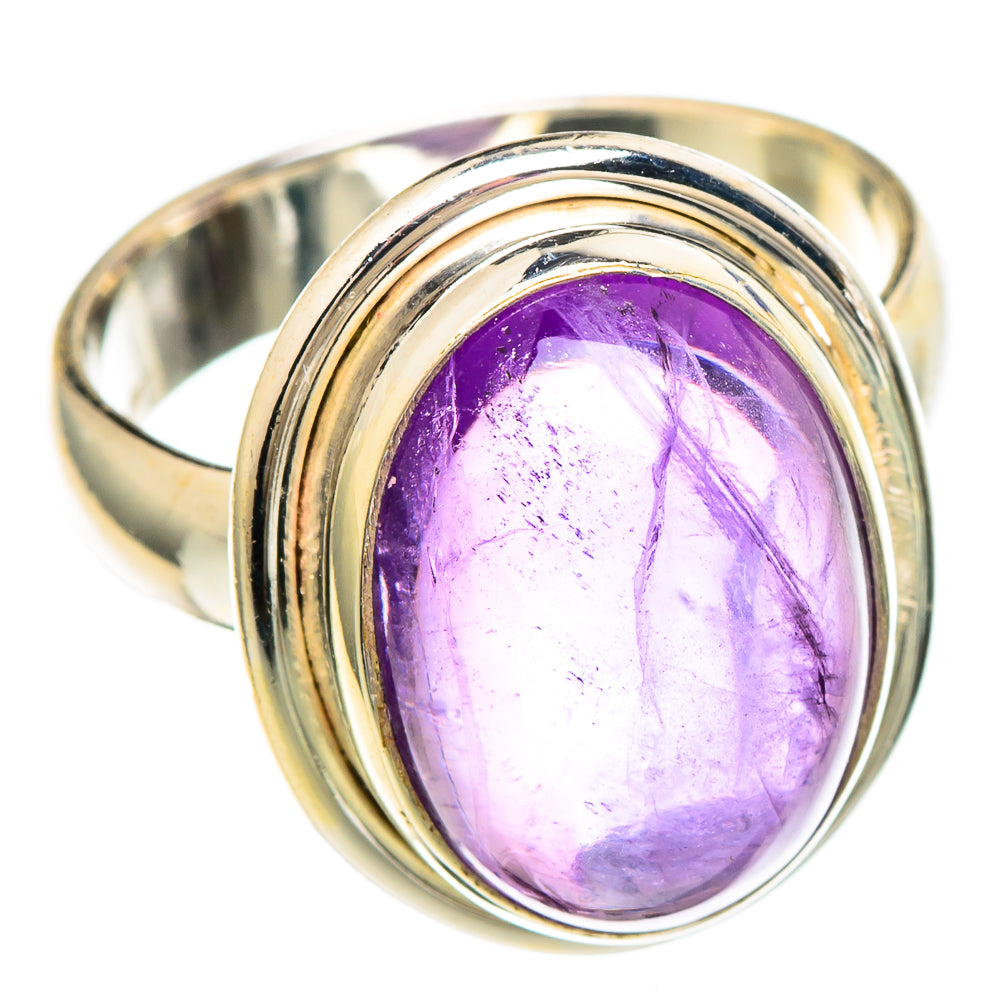 Amethyst Rings handcrafted by Anasilvercos - RING100226