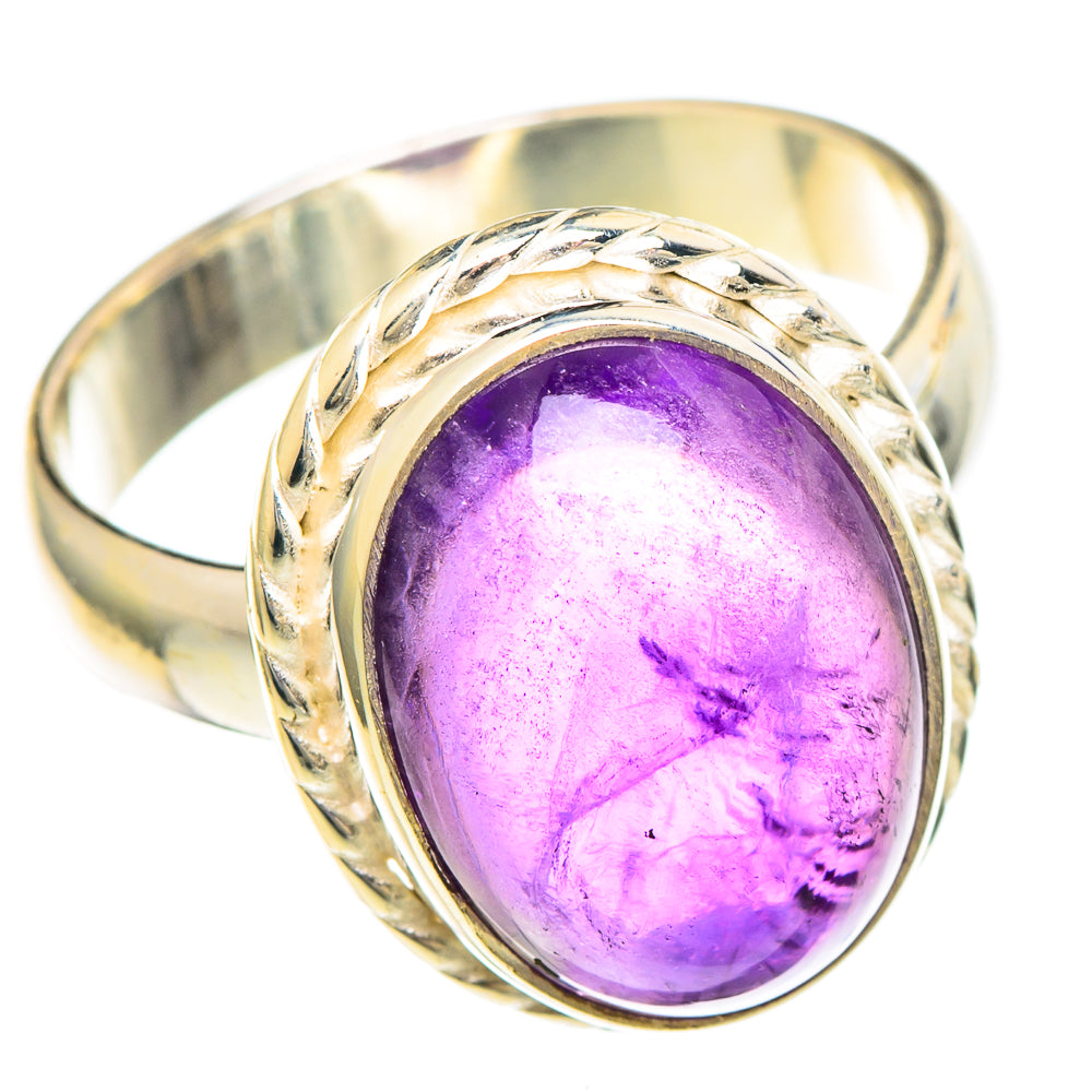 Amethyst Rings handcrafted by Anasilvercos - RING100228 - Photo 2