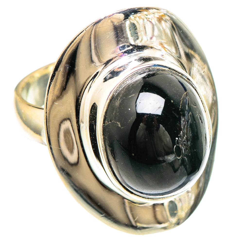 Black Onyx Rings handcrafted by Anasilvercos - RING100231