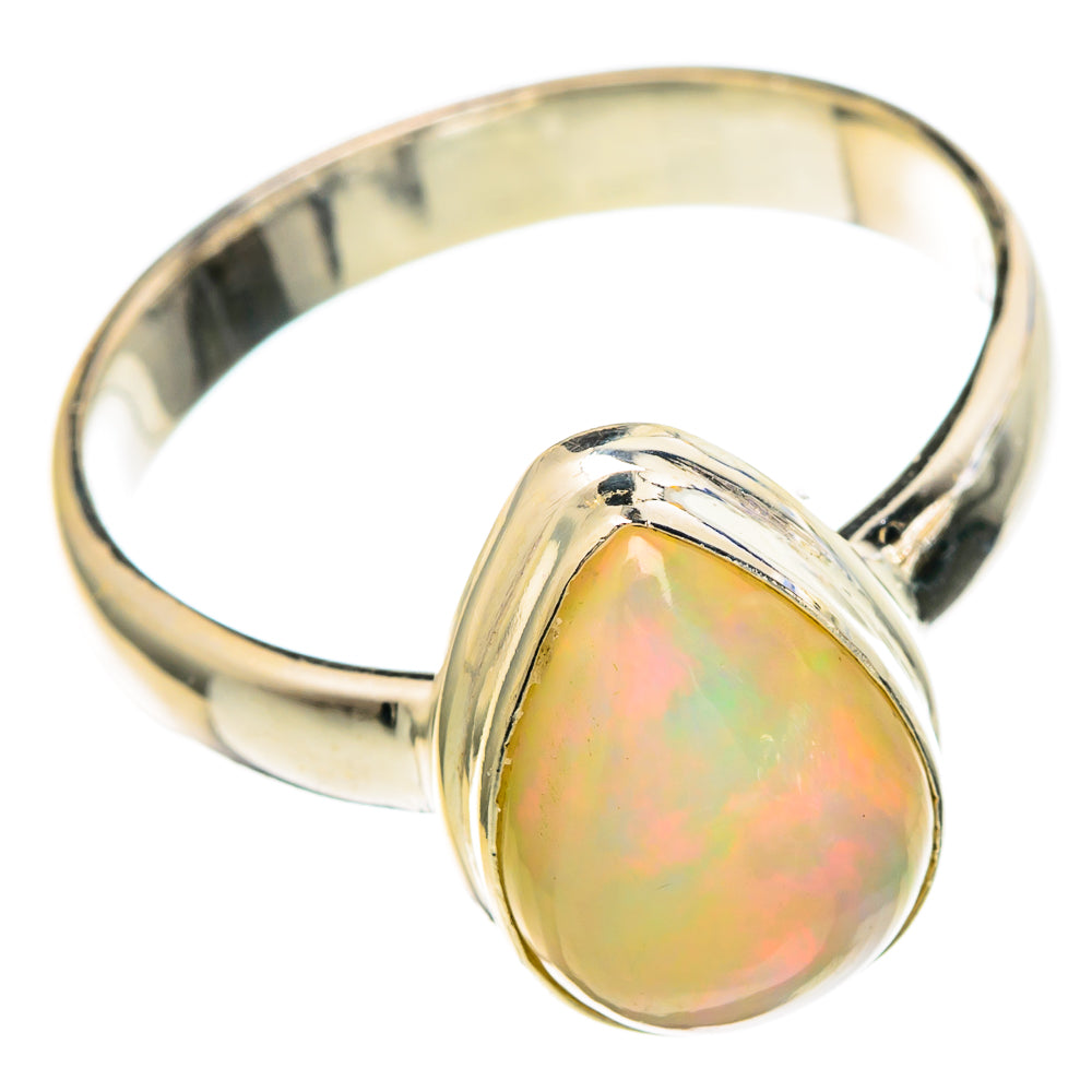 Ethiopian Opal Rings handcrafted by Anasilvercos - RING100232