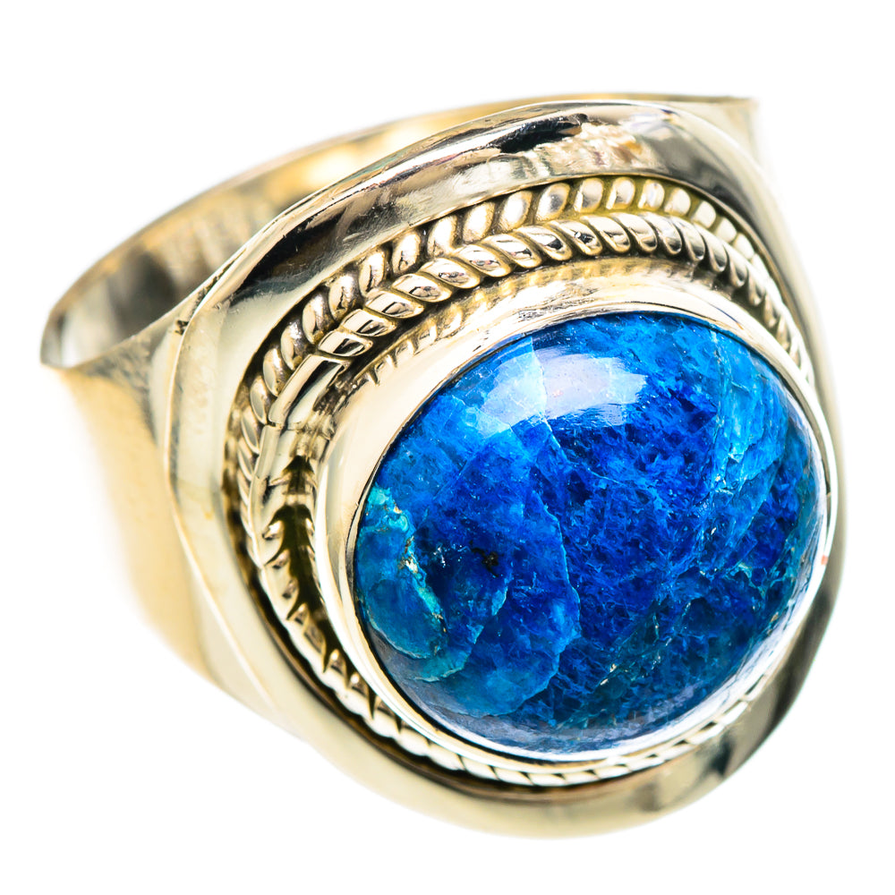 Azurite Rings handcrafted by Anasilvercos - RING100237