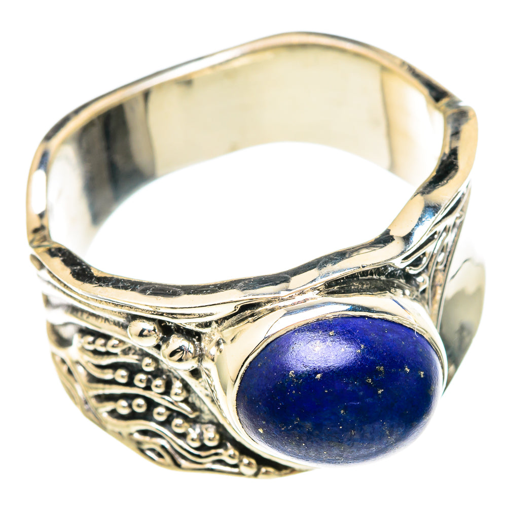 Lapis Lazuli Rings handcrafted by Anasilvercos - RING100238 - Photo 2