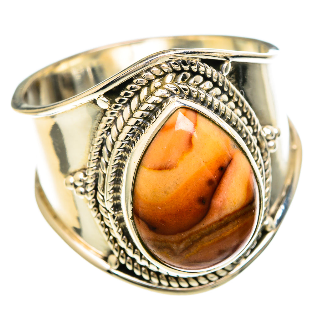 Mookaite Rings handcrafted by Anasilvercos - RING100243