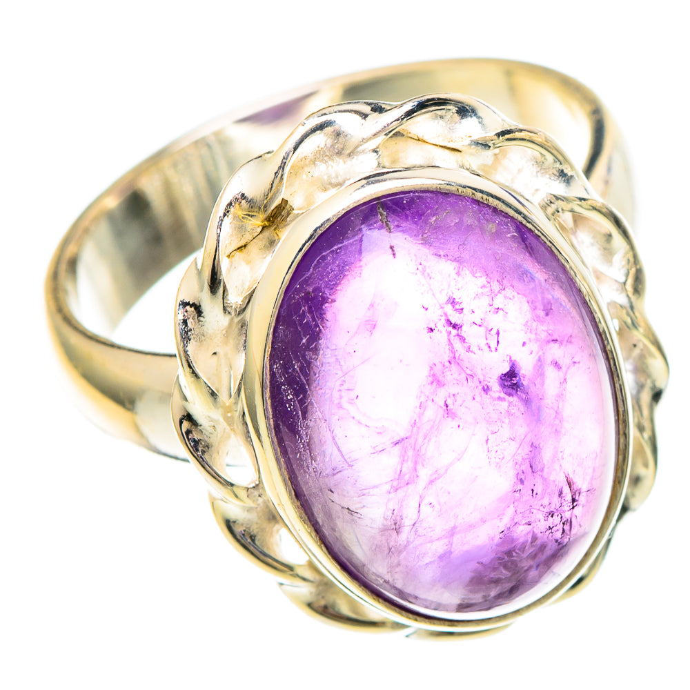 Amethyst Rings handcrafted by Anasilvercos - RING100254