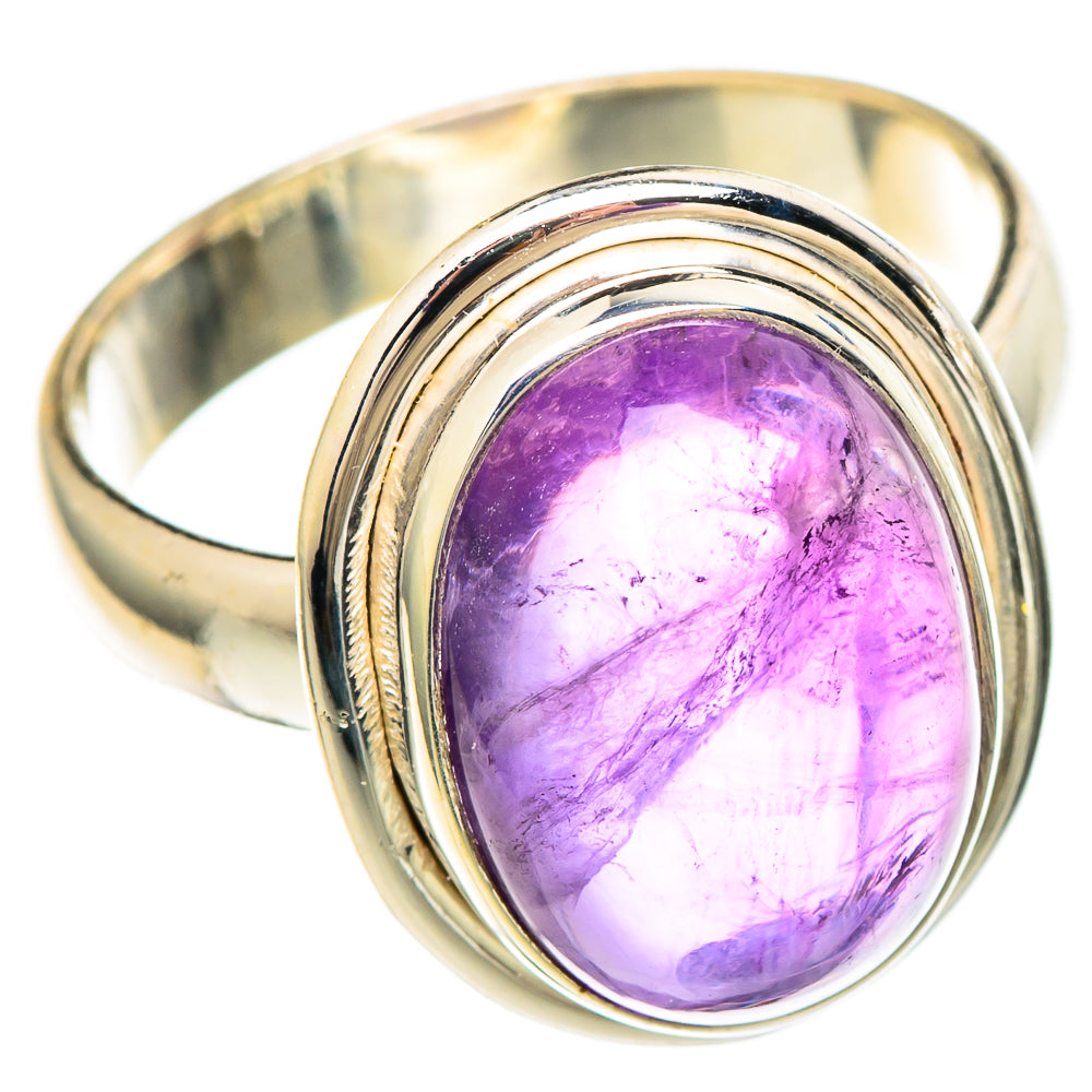 Amethyst Rings handcrafted by Anasilvercos - RING100255