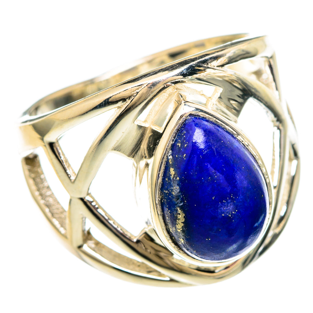 Lapis Lazuli Rings handcrafted by Anasilvercos - RING100259
