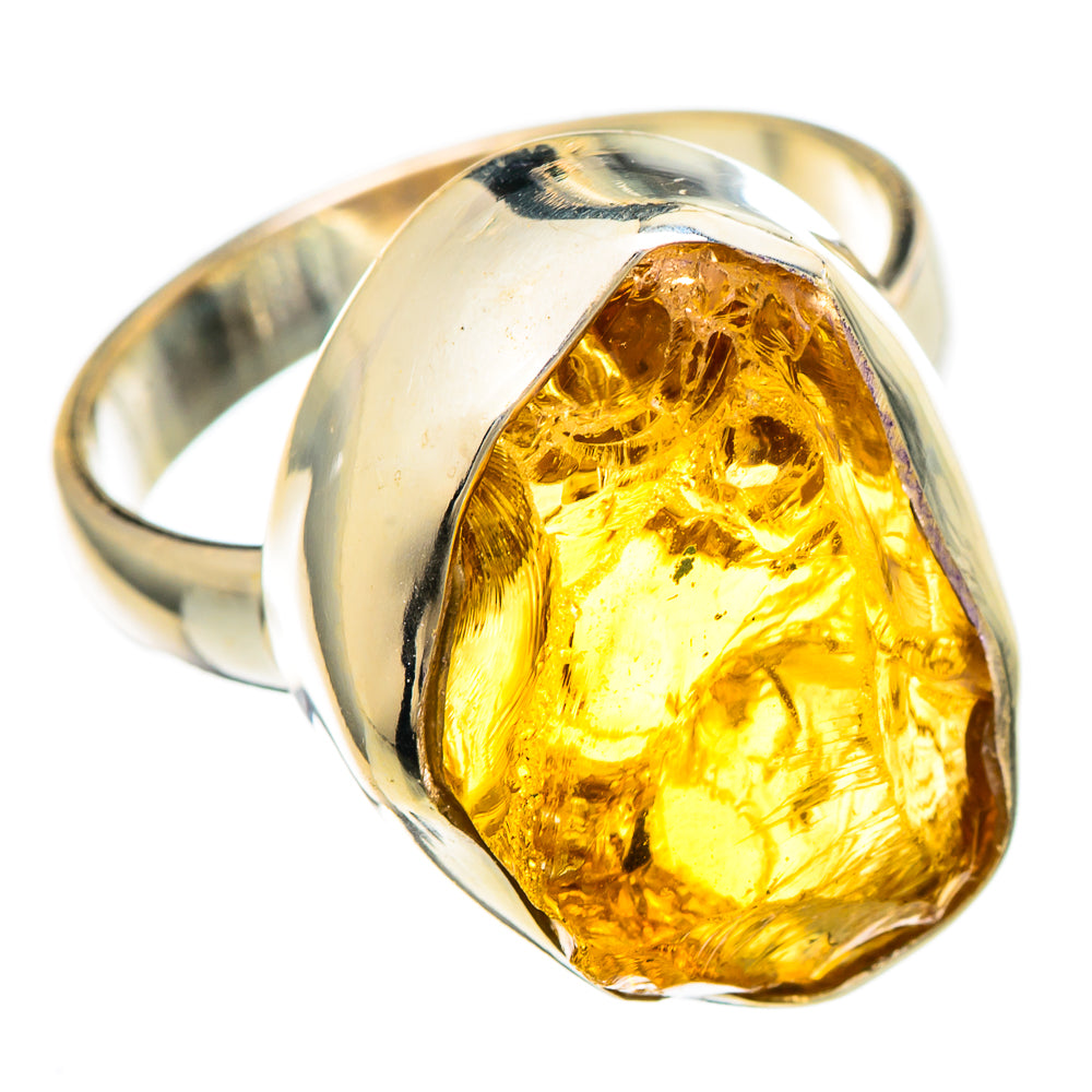 Citrine Rings handcrafted by Anasilvercos - RING100266