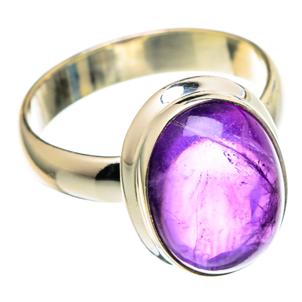Amethyst Rings handcrafted by Anasilvercos - RING100277