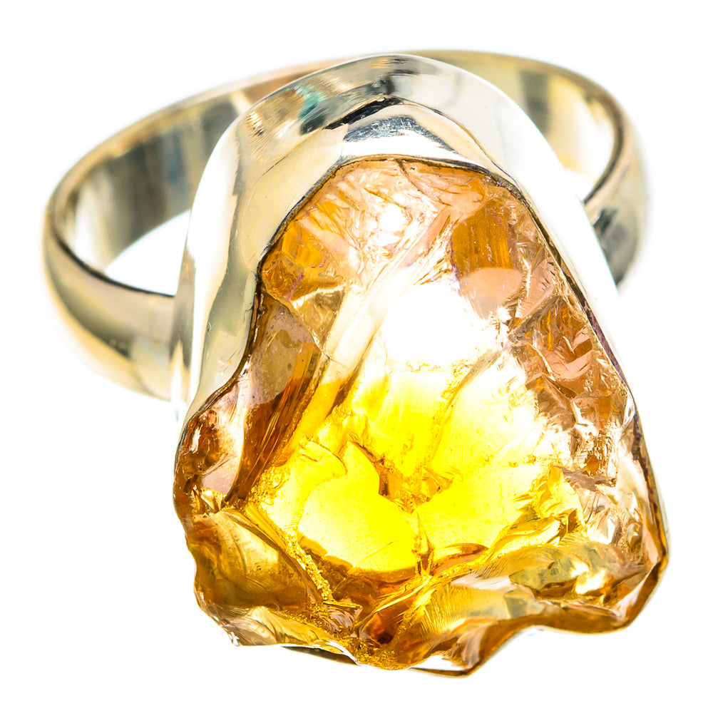 Citrine Rings handcrafted by Anasilvercos - RING100278