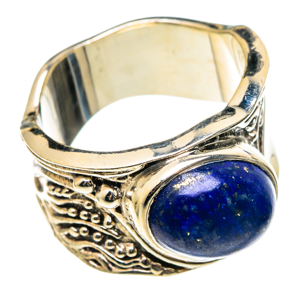 Lapis Lazuli Rings handcrafted by Anasilvercos - RING100281 - Photo 2