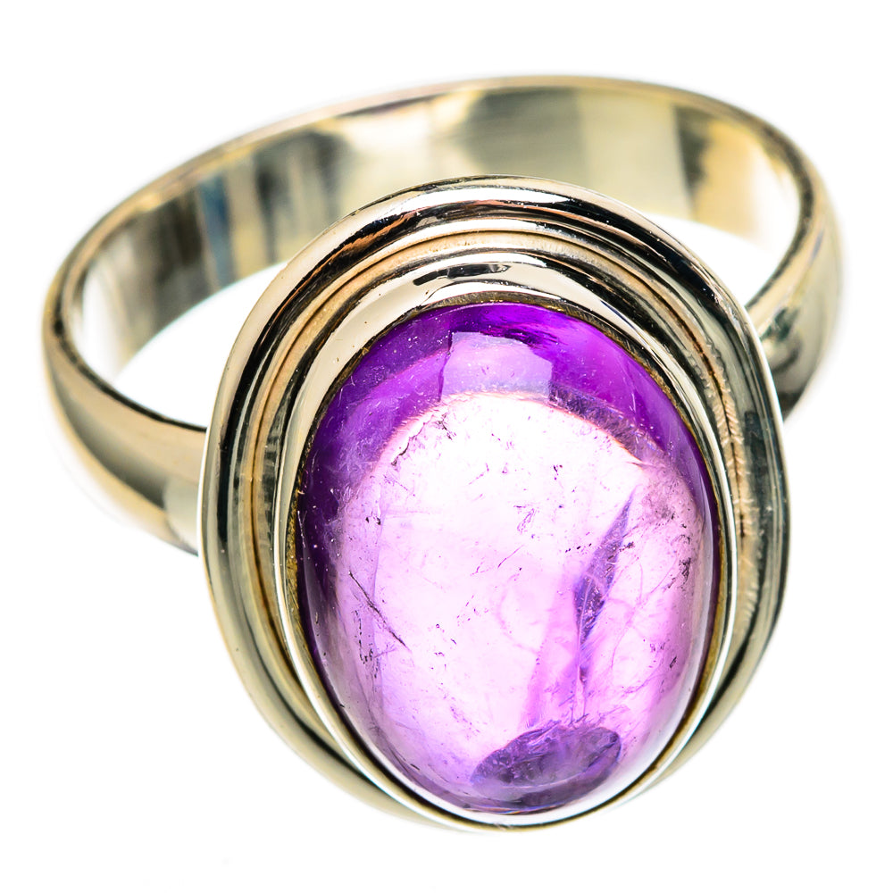 Amethyst Rings handcrafted by Anasilvercos - RING100290