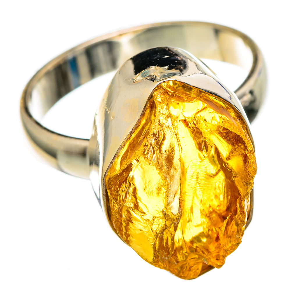 Citrine Rings handcrafted by Anasilvercos - RING100310