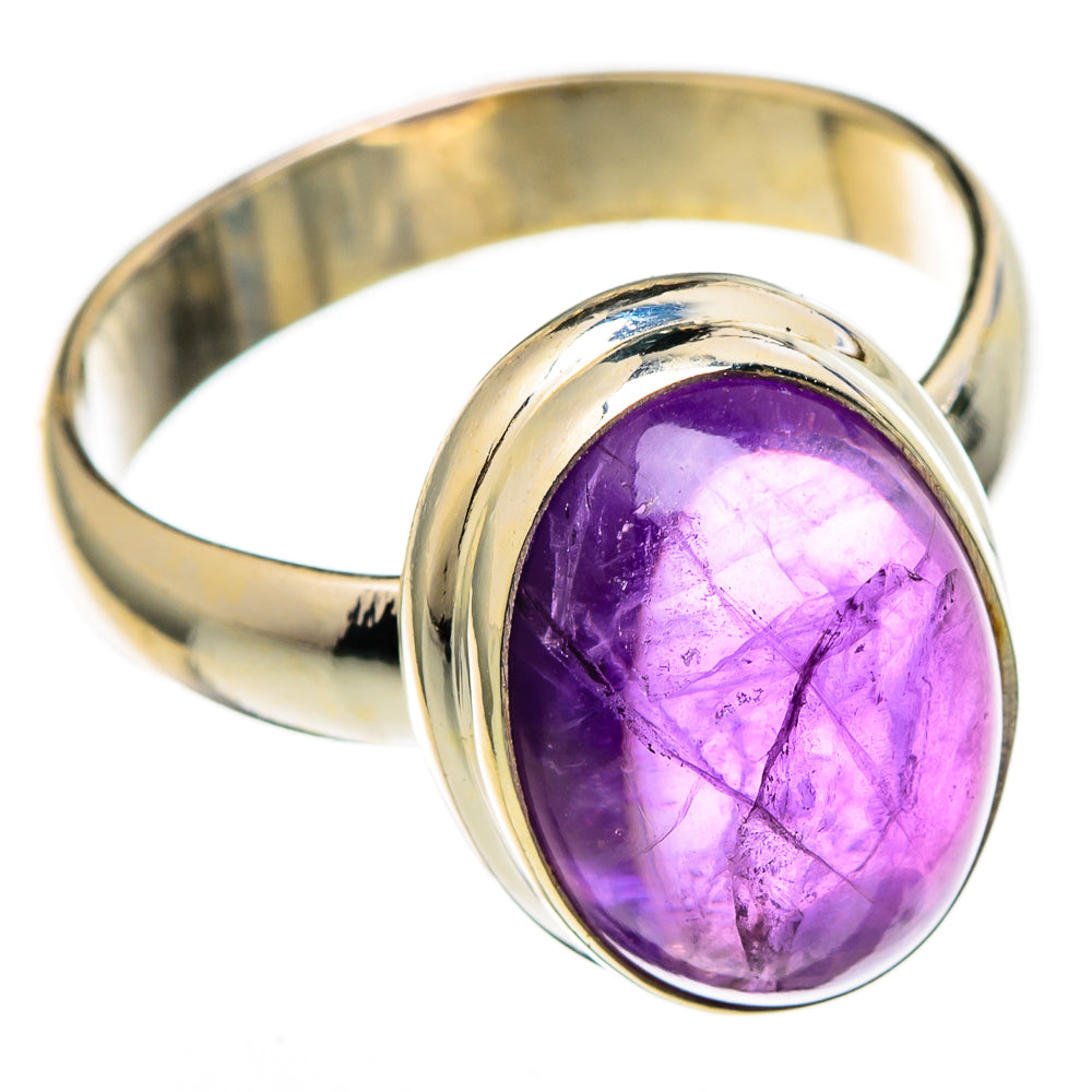Amethyst Rings handcrafted by Anasilvercos - RING100319