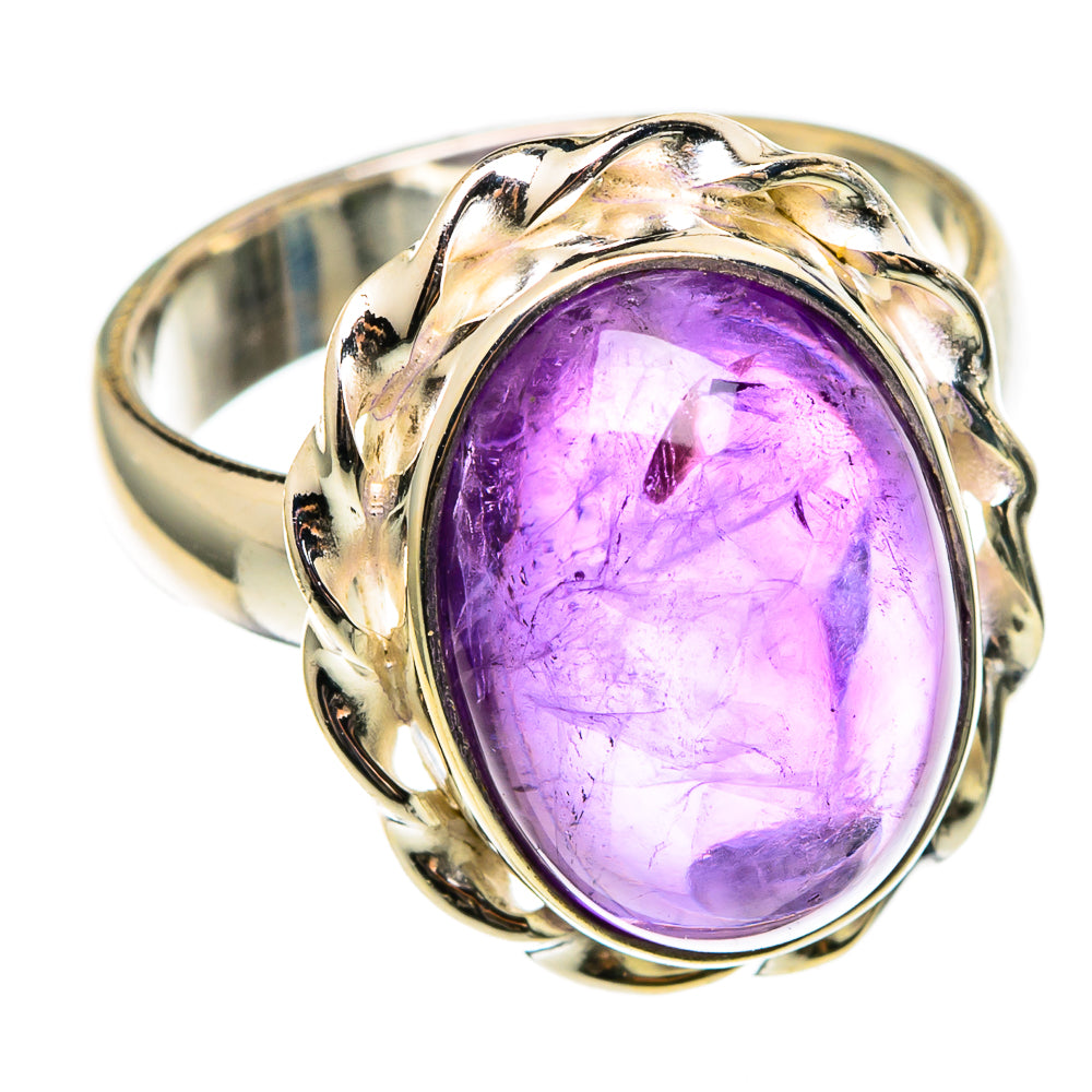 Amethyst Rings handcrafted by Anasilvercos - RING100320