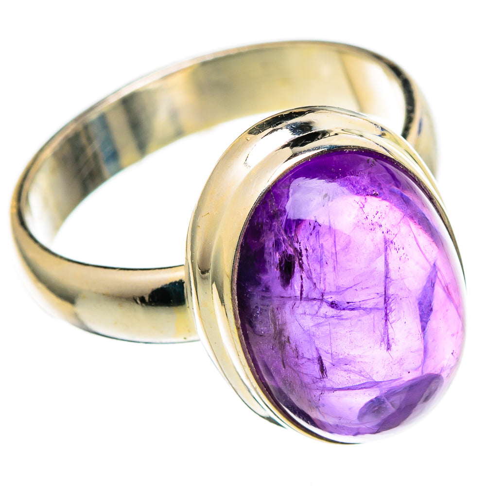 Amethyst Rings handcrafted by Anasilvercos - RING100333 - Photo 2