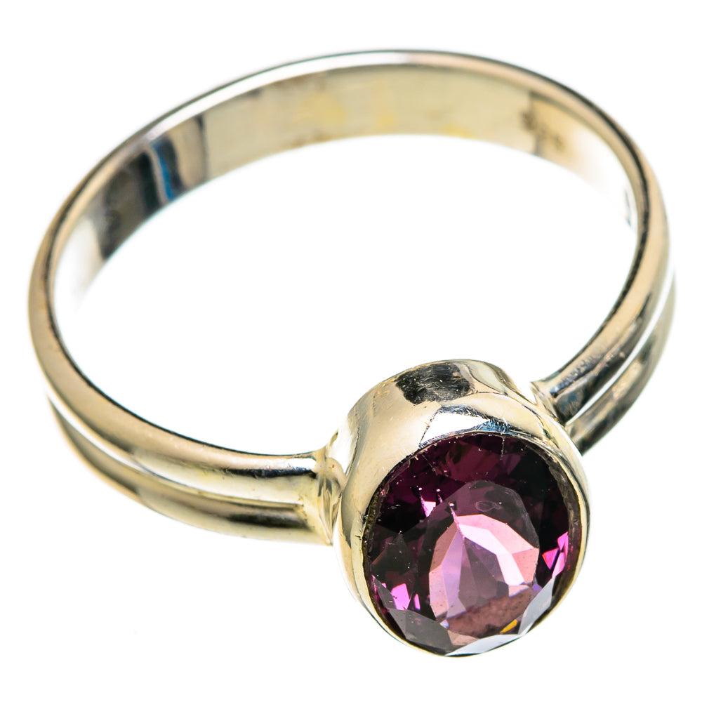 Amethyst Rings handcrafted by Anasilvercos - RING100335